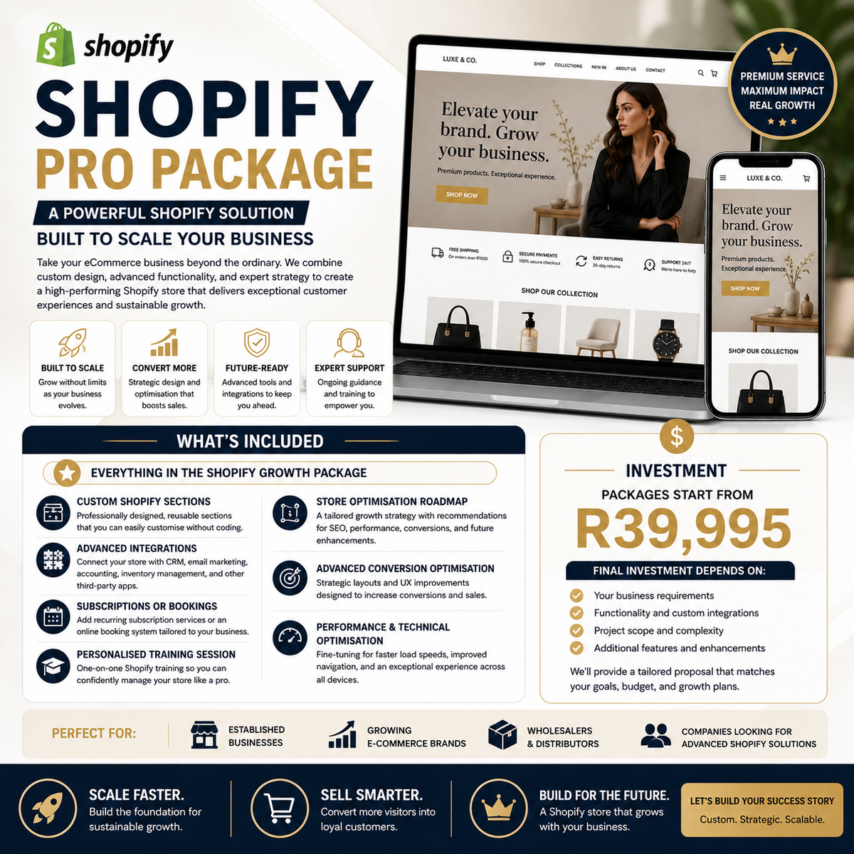 Shopify Scale Package